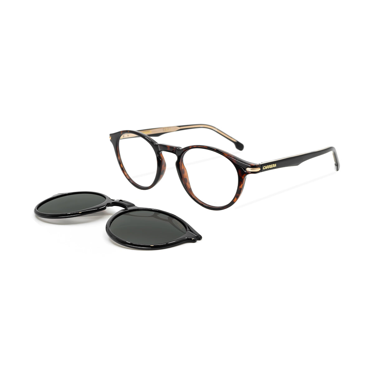  CARRERA CA 297 CS with Black Clipon spectacle-frame 